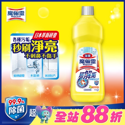 魔術靈 - 魔術靈浴室清潔劑經濟瓶500ML-檸檬香