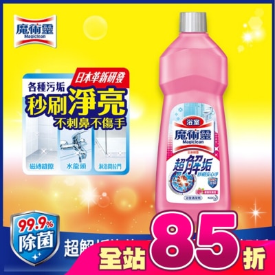 魔術靈 - 魔術靈浴室清潔劑-玫瑰香經濟瓶500ML