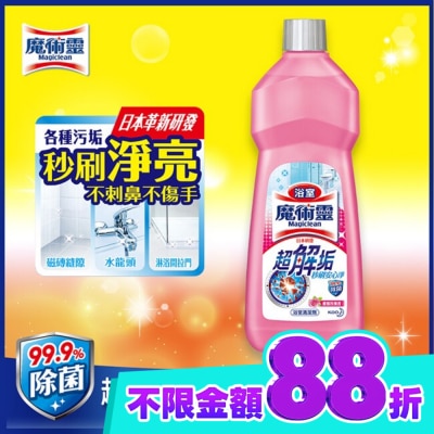 魔術靈 魔術靈浴室清潔劑 玫瑰香經濟瓶500ML image