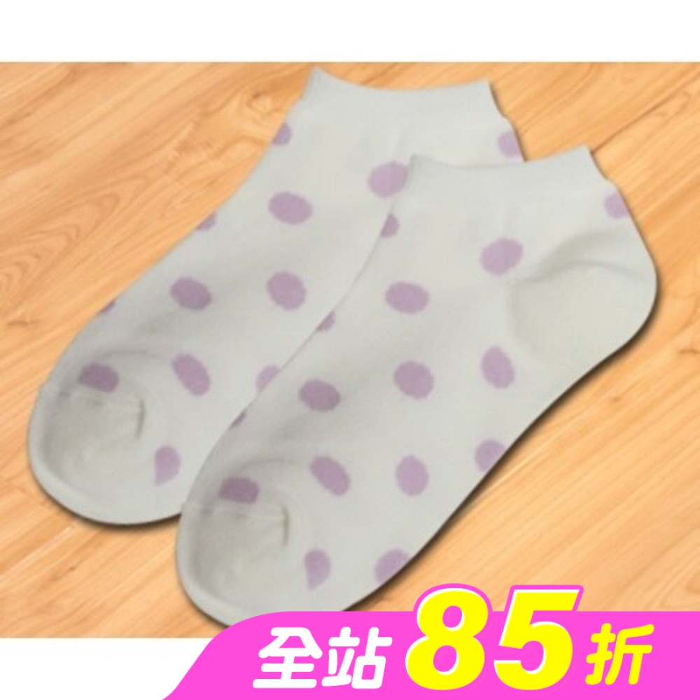 Miine點點女踝襪
