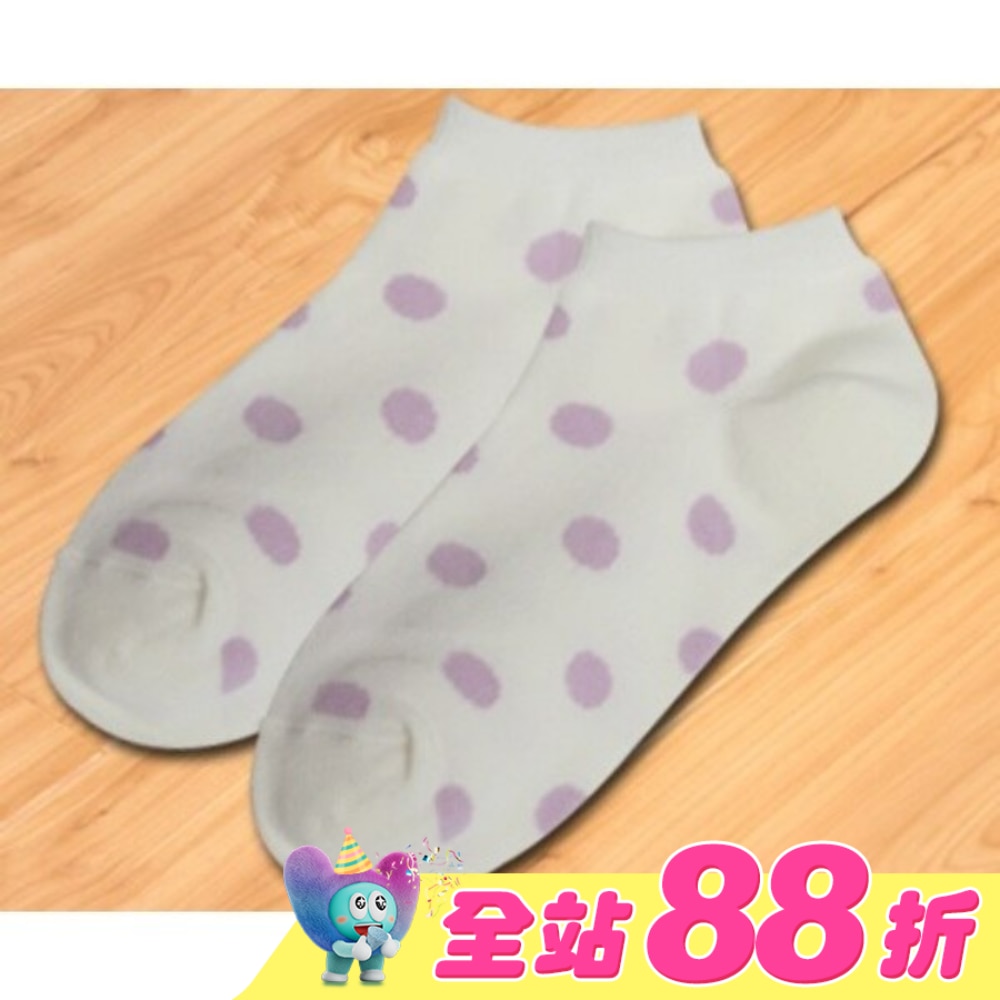 Miine點點女踝襪