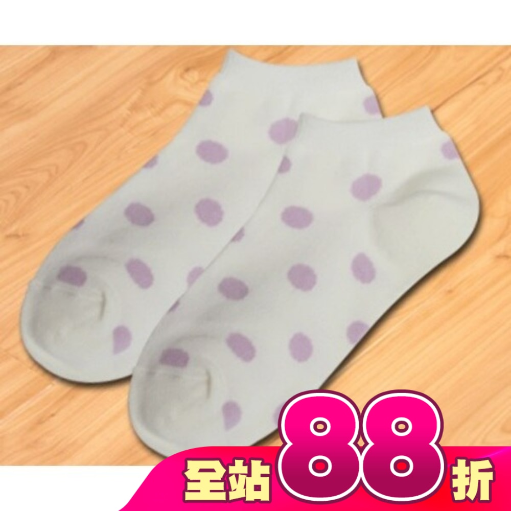 Miine點點女踝襪