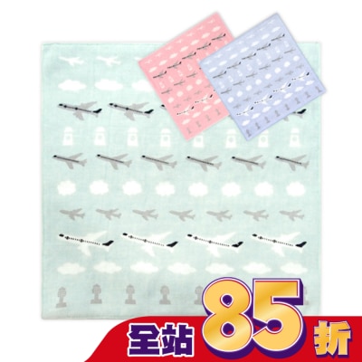 Miine 夢想航機小方巾【顏色隨機出貨】