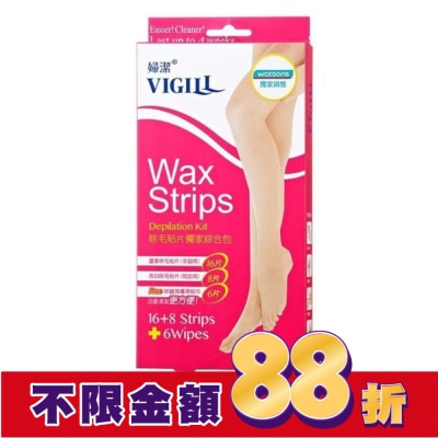 婦潔VIGILL 婦潔VIGILL除毛貼片獨家綜合包(屈臣氏獨家版)102g/盒