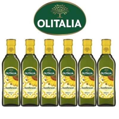 Olitalia 奧利塔 Olitalia奧利塔超值葵花油禮盒組(500mlx6瓶)