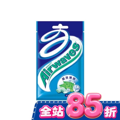 Airwaves - AIRWAVES超涼薄荷無糖口香糖袋裝28g image