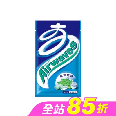 Airwaves - AIRWAVES超涼薄荷無糖口香糖袋裝28g