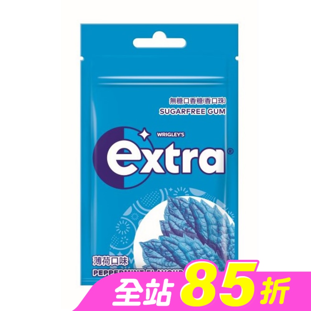 EXTRA 潔淨無糖口香糖袋裝28g