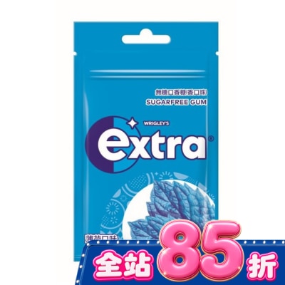 EXTRA EXTRA 潔淨無糖口香糖袋裝28g image