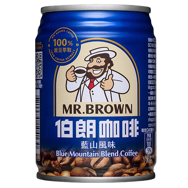 伯朗咖啡藍山風味240ml