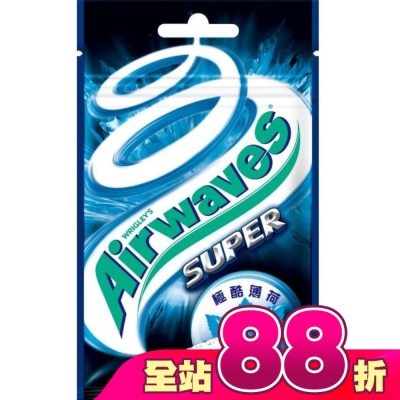 Airwaves - AIRWAVES極酷嗆涼無糖口香糖袋裝28g