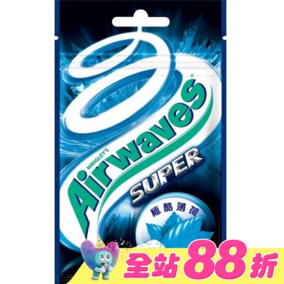 Airwaves - AIRWAVES極酷嗆涼無糖口香糖袋裝28g