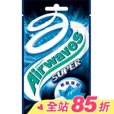 Airwaves AIRWAVES極酷嗆涼無糖口香糖袋裝28g
