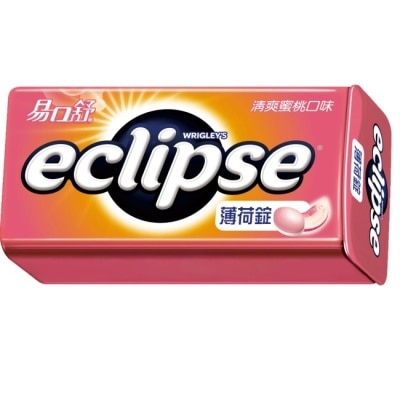 ECLIPSE 易口舒 Eclipse 易口舒無糖薄荷錠 清爽蜜桃31g