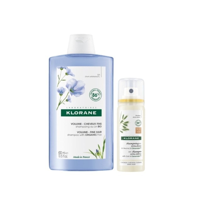 蔻蘿蘭澎鬆修護小資組(豐盈澎鬆洗髮精400ml*1+澎鬆修護乾洗髮50ml*1)