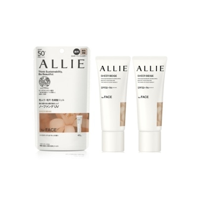 ALLIE ALLIE 持采濾鏡調色UV防曬乳(木質調勻妍) 40g*2入組