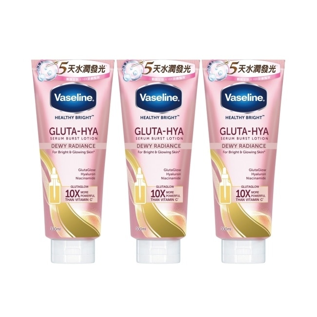 凡士林肌亮水潤精華凝乳330ML*3入