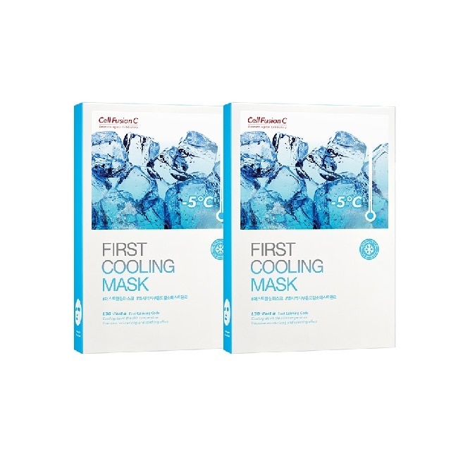 Cell Fusion C 舒緩冰感保濕面膜(27g*5ea)*2盒