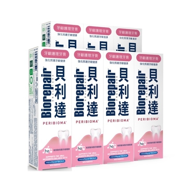 貝利達 牙齦護理牙膏 75ml*7