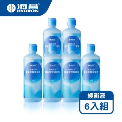 HYDRON 海昌 海昌美麗主張無汞生理緩衝液(360*6罐)