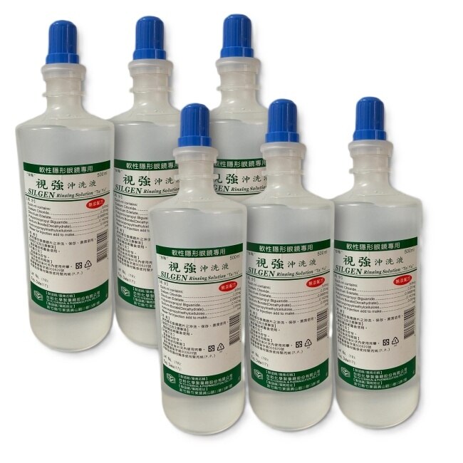 台裕視強沖洗液500ml*6 瓶