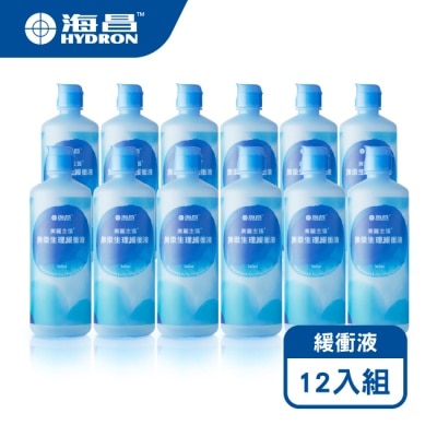 HYDRON 海昌 海昌美麗主張無汞生理緩衝液(360*12罐)
