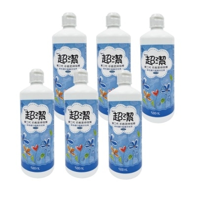 N.K. 超潔第二代不含汞沖洗液500ml*6