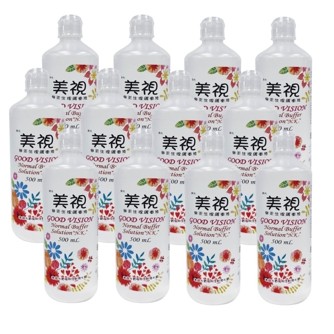美視無汞生理緩衝液 500ml*12