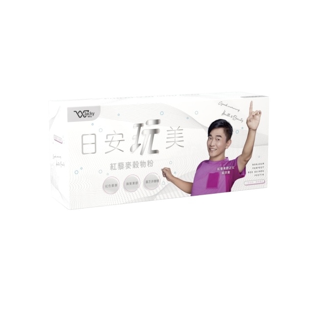 JACKY WU 日安玩美紅藜穀物粉3盒-箱購
