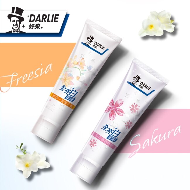 DARLIE好來全亮白星耀牙膏120g*21+1超值組