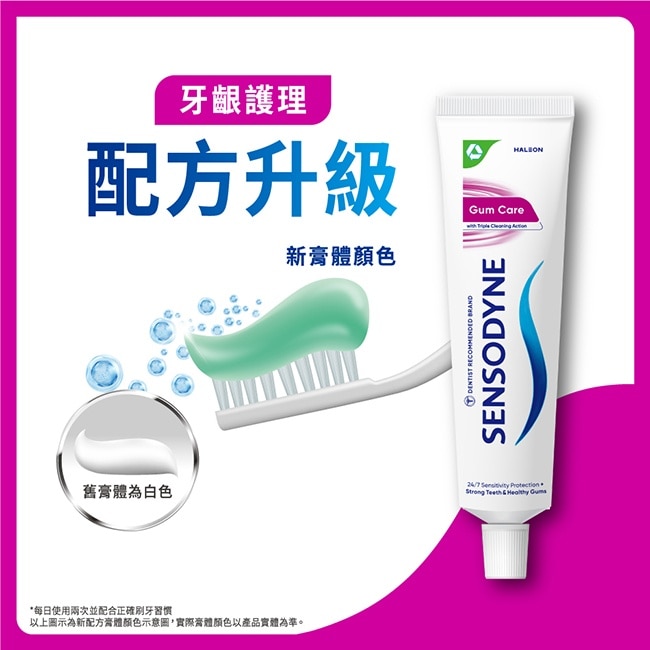 舒酸定 日常防護 長效抗敏牙膏-牙齦護理 120克*5入 (抗敏感/強健牙齦/去除牙菌斑) image