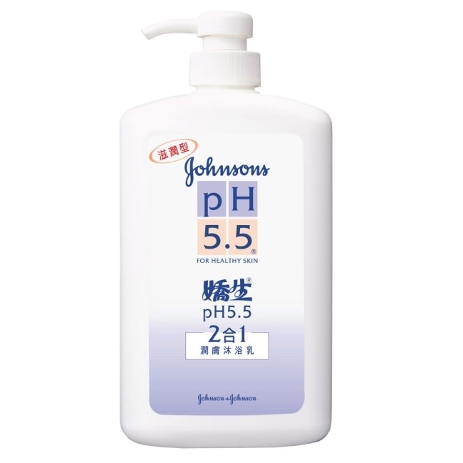 嬌生PH5.5二合一潤膚沐浴乳1000ml*9