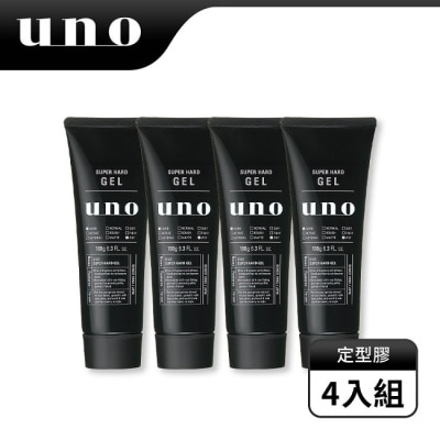 uno UNO 強硬作風定型膠 180g 4入組