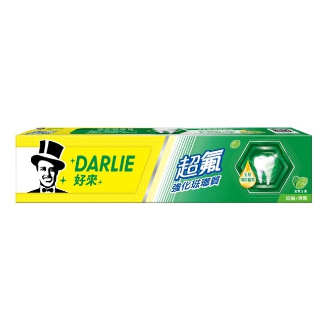 DARLIE好來超氟強化琺瑯質牙膏250g2入*3入組