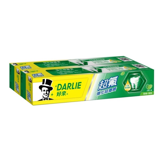 DARLIE好來超氟強化琺瑯質牙膏250g2入*3入組