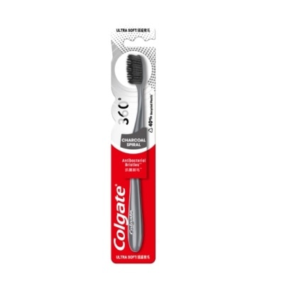 高露潔Colgate 高露潔360度備長炭牙刷單支*3