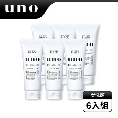 uno UNO新 炭洗顏130g(6入組)