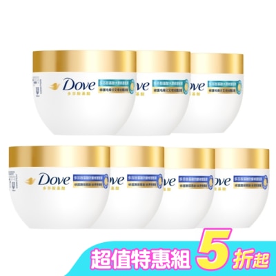 Dove 多芬 - 多芬胺基酸防斷修護髮膜260g*4+多芬胺基酸水潤修護髮膜260g*3