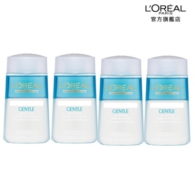 L`OREAL PARIS 巴黎萊雅 巴黎萊雅眼唇卸四入組(溫和眼唇卸粧液125ML*4)