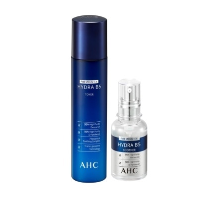 AHC AHC 瞬效保濕B5微導化妝水 140ML*1+AHC 瞬效保濕B5微導玻尿酸精華 30ML*1
