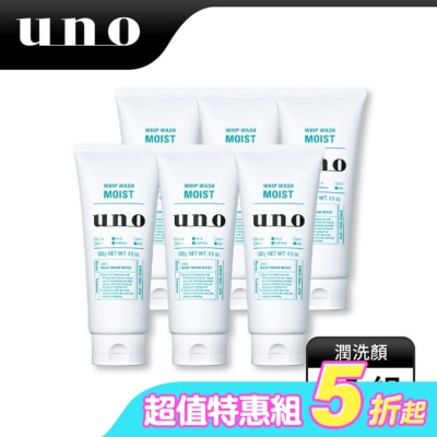 uno - UNO新 潤洗顏130g(6入組)