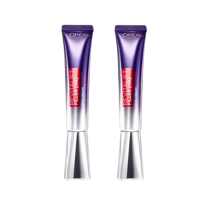 L`Oreal Paris 巴黎萊雅 巴黎萊雅紫熨斗pro 二入組 (萊雅撫紋精華霜30ml*2)