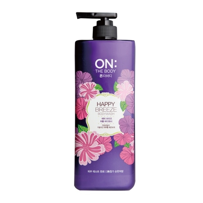 ON THE BODY 香水沐浴精900ml*4入組(快樂微風*2+甜蜜愛戀*2)