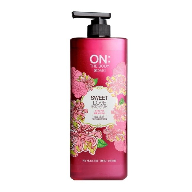 ON THE BODY 香水沐浴精900ml*4入組(快樂微風*2+甜蜜愛戀*2)