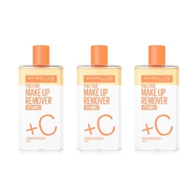 Maybelline 媚比琳 媚比琳 高效潔淨輕柔卸妝水 150ml 3入組 #小C水