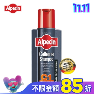 Alpecin Alpecin 咖啡因洗髮露 250ML【屈臣氏】