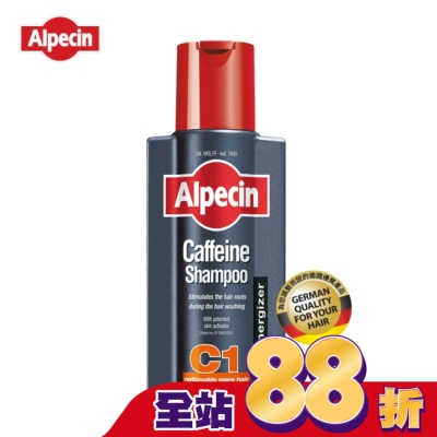 Alpecin - Alpecin 咖啡因洗髮露 250ML【屈臣氏】