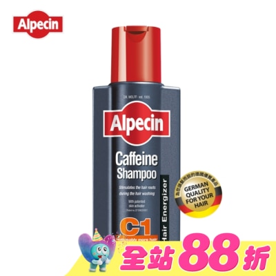 Alpecin - Alpecin 咖啡因洗髮露 250ML【屈臣氏】