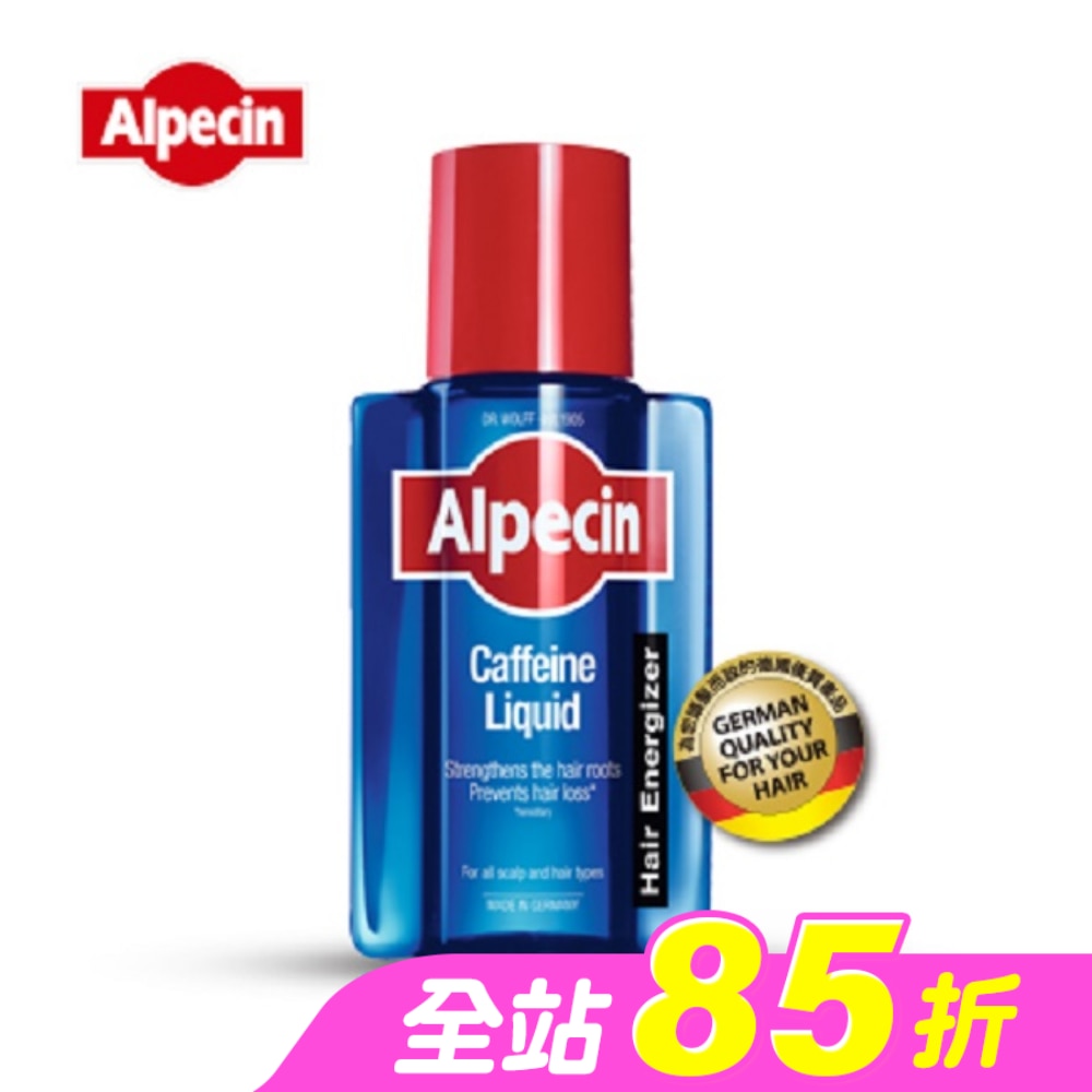 Alpecin 咖啡因頭髮液 200ml【屈臣氏】