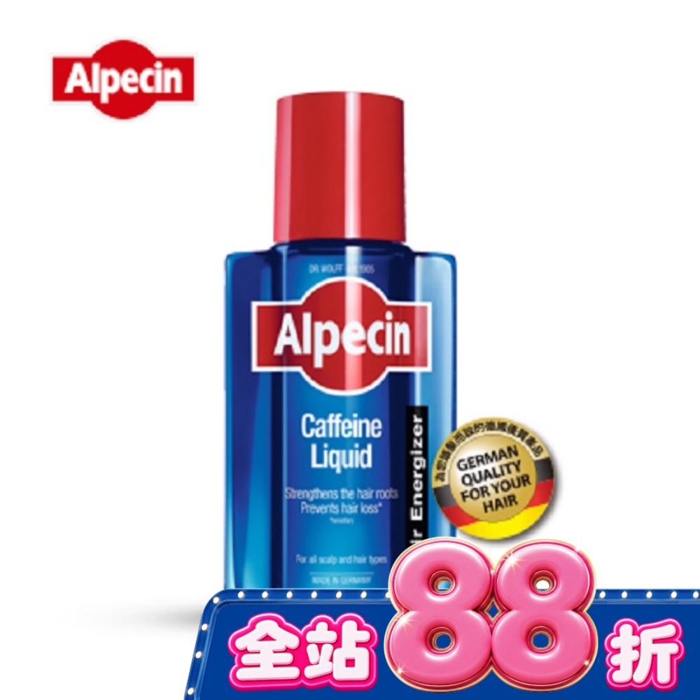 Alpecin 咖啡因頭髮液 200ml【屈臣氏】 image
